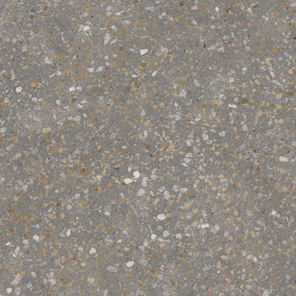 Терраццо коричневый обрезной 60x60x0,9