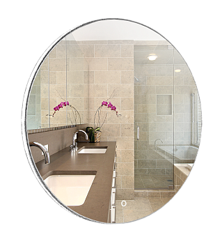 Зеркало Creto Bella d65см сенсорное с LED-подсветкой Зеркало Creto Bella d65см сенсорное с LED-подсветкой