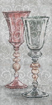 Декор VT\A67\SG5918R Бокалы обрезной 119,5*238,5*11, шт