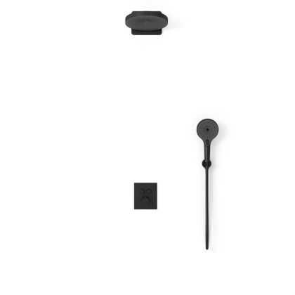 Душевой комплект Inspire VSFW-3I21T1MB встраиваемый, термостатический, 2 режима, черный