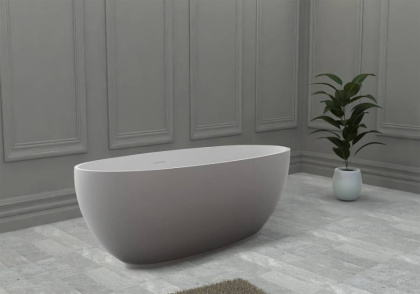 Ванна из литьевого мрамора Abber Stein 170х78 AS9641-1.7