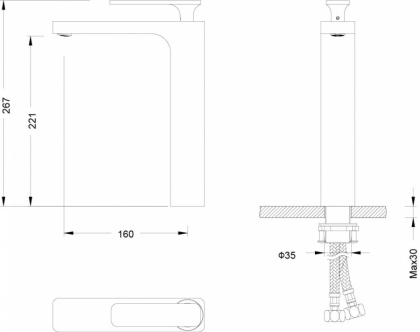 Смеситель Timo Torne 4311/00F chrome