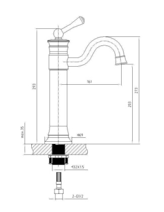 Смеситель Timo Adelia 6011/00F chrome