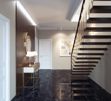 Керамогранит CONICAL BLACK 60x60 HIGH GLOSS, Oasis Керамогранит CONICAL BLACK 60x60 HIGH GLOSS, Oasis