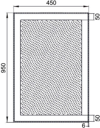 Зеркало Aquanet Алассио 4595 LED Зеркало Aquanet Алассио 4595 LED