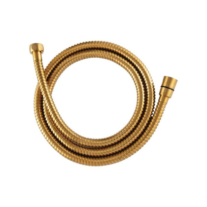Душевой шланг OMNIRES 150 см 023-XGLB (брашированное золото)