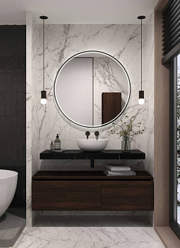 Столешница прямая FLAT NERO MARQUINA 1210*460*70 Столешница прямая FLAT NERO MARQUINA 1210*460*70