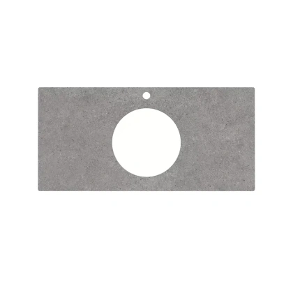 Столешница из керамогранита Фондамента 100, серая, PL5.DL500920R\100