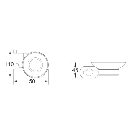 Мыльница керамика, SG5103H Shevanik, Черный Мыльница керамика, SG5103H Shevanik, Черный