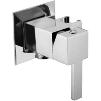 CZR-DA2-01 Смеситель для душа и гигиенического душа со штуцером с держателем, хром