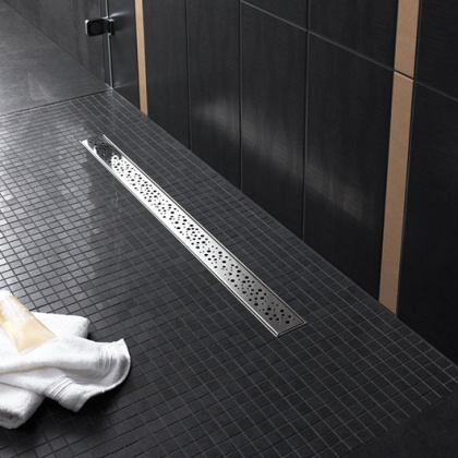 Решетка для водоотводящего желоба, нержавеющая сталь-мат