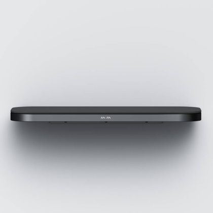 Полка для душа Func прямая, 1,5х30х12,3 см, черная, A8F37622