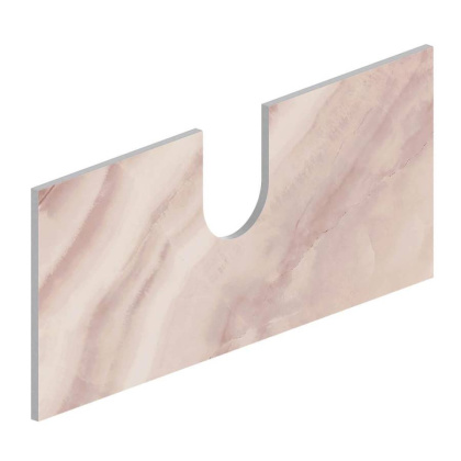 Спец. изделие декоративное CONO Onice розовый (задняя стенка), COb.VT278\56