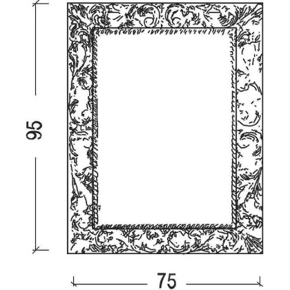 Зеркало NeoArt серебро эмаль 516 Boheme Зеркало NeoArt серебро эмаль 516 Boheme