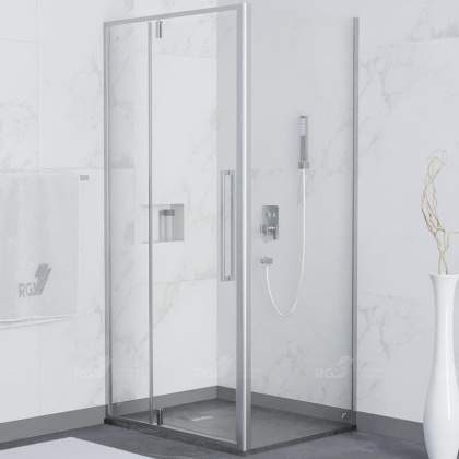 Душевой уголок RGW Stilvoll SV-44 100х90 06324409-011 профиль Хром стекло прозрачное