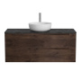 Тумба с раковиной подвесная BelBagno ETNA 120  Rovere Nature, раковина белая