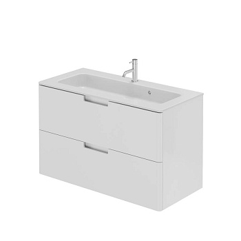 Тумба с раковиной Creto Bravo White 100 см Тумба с раковиной Creto Bravo White 100 см