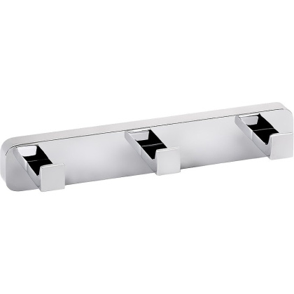 Вешалка для полотенец Bemeta Via 135006242 Хром,  с 3 крючками