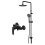 F42890A24 Gem набор 2в1: Смеситель д/душа, верхний душ d 220 мм, ручн.душ 110 мм, 1 ф-ция, душевая штанг