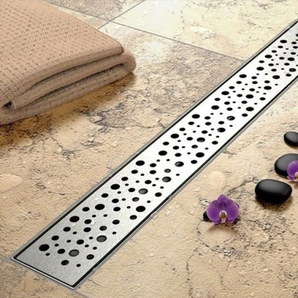 Решетка для водоотводящего желоба, нержавеющая сталь-мат