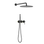 Душевая система Timo Saona SX-2349/03SM скрытого монтажа, черная матовая