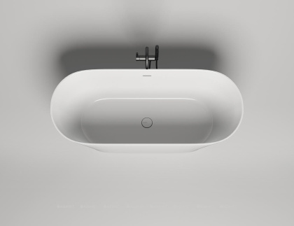 Ванна из литьевого мрамора Salini Mona 170х72 102922M матовая