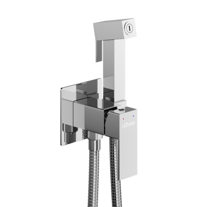 SLIDER-DIF-01 Гигиенический душ со смесителем, хром SLIDER-DIF-01 Гигиенический душ со смесителем, хром