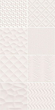 Вставка Плэй Уайт 15*15 (1уп/16шт), шт