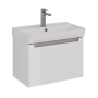 Тумба Lemark BUNO MINI, 60см под 1 раковину, подвесная,1 ящик, цвет корпуса, фасада: Белый глянец Тумба Lemark BUNO MINI, 60см под 1 раковину, подвесная,1 ящик, цвет корпуса, фасада: Белый глянец