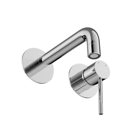 RELAX-BLI2-1-IN-W0 Смеситель для раковины встраиваемый с внутренней частью, без донного клапана, сатин