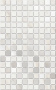 Декор MM6359 Гран Пале белый мозаичный 25*40 (уп/8шт), шт