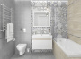 Мозаика Cement белый 30х30, шт