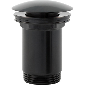 Пробка "click-clack" к сифону для умывальника A706BL (черная) Пробка "click-clack" к сифону для умывальника A706BL (черная)