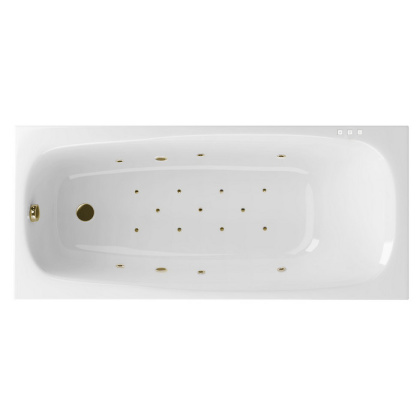 Ванна EXCELLENT Layla 170x75 "RELAX" (бронза)