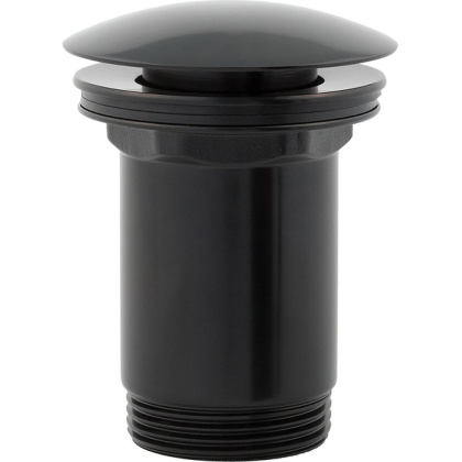 Пробка "click-clack" к сифону для умывальника A706BL (черная) Пробка "click-clack" к сифону для умывальника A706BL (черная)