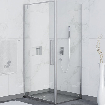 Душевой уголок RGW Stilvoll SV-43 90х100 06324390-011 профиль Хром стекло прозрачное