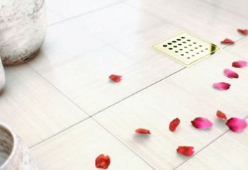 13000148 Душевой трап Pestan Confluo Standard Drops 1 Mask Gold Исполнение: Золото глянец 