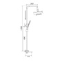 Душевая стойка со смесителем Shevanik S99G S9936G