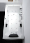Акриловая ванна Gemy 171х86 G9066 II K L