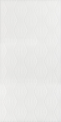 Декор Беллони белый матовый структура обрезной 40x80x1