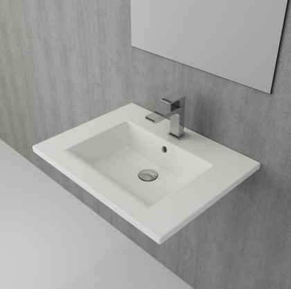 Раковина Bocchi Milano 1161-001-0126 белая Раковина Bocchi Milano 1161-001-0126 белая