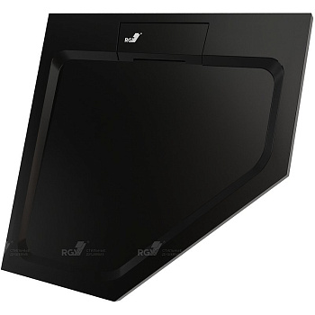 Душевой поддон  90*90*3 RGW STA-61 Черный/Трапеция  