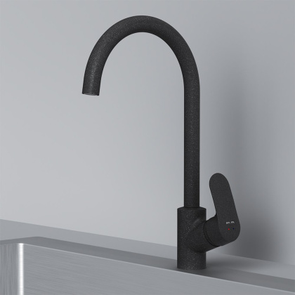 Смеситель Для кухни, элегантный Черный F8007122 Like