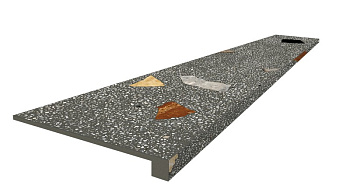 Ступень 620070002370 Палладио Блэк 120 Фронт Ступень 620070002370 Палладио Блэк 120 Фронт