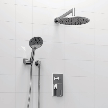 A14130 Встраиваемый комплект для душа с верхней душевой насадкой и лейкой Wasserkraft A14130 Встраиваемый комплект для душа с верхней душевой насадкой и лейкой Wasserkraft