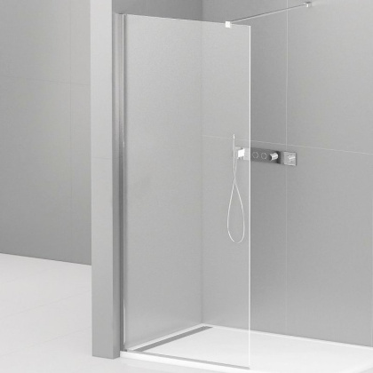 LIBERTA-L-1-100-120-C-Cr Душевая перегородка с односторонним входом 1000x1200x1950 мм
