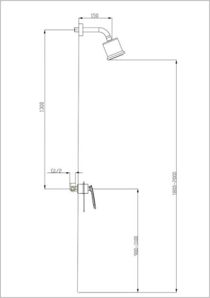 Душевая система Timo Helmi SX-4079/00-16 SM Душевая система Timo Helmi SX-4079/00-16 SM