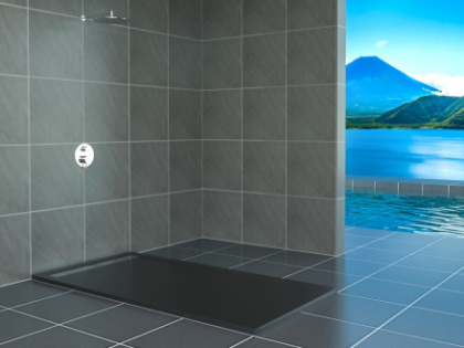 Душевой поддон RGW STМ-178G 80 x 170 см, прямоугольный, из искусственного камня, графит, 14202817-02