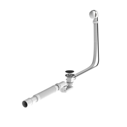 W90A-1000-OFL слив-перелив длиной 1000 мм для ванны, комплект W90A-1000-OFL слив-перелив длиной 1000 мм для ванны, комплект