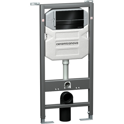 Сет 4 в 1 Инсталляция с кнопкой+унитаз+шумоизоляция